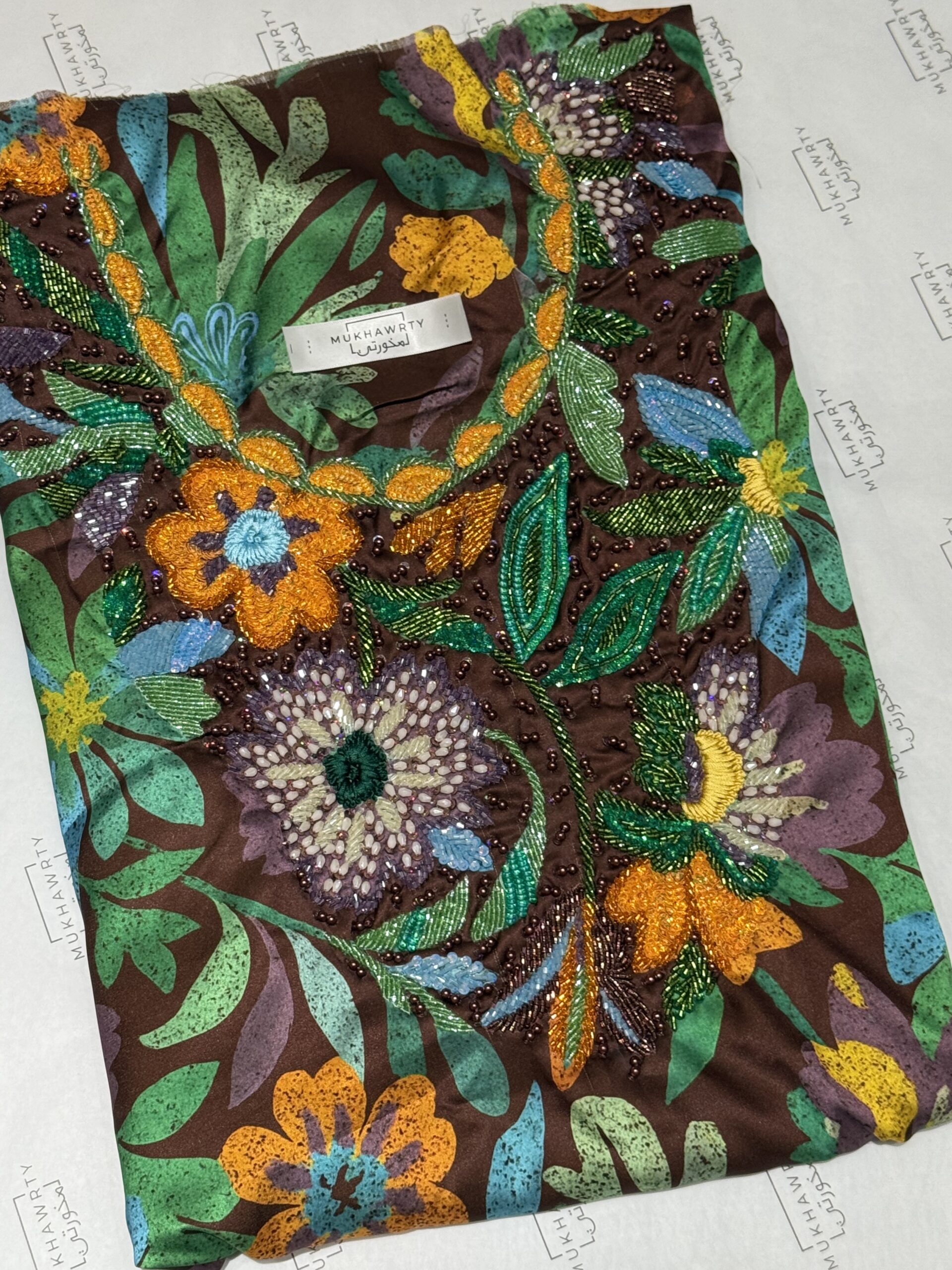 S04 - Brown Flowers - Image 1